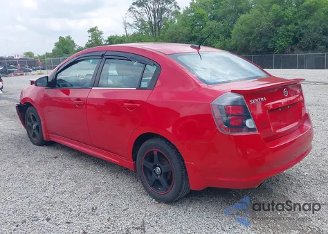 2012 Nissan Sentra 2.0 Sr из США, поврежденный, VIN 3N1AB6AP5CL756320